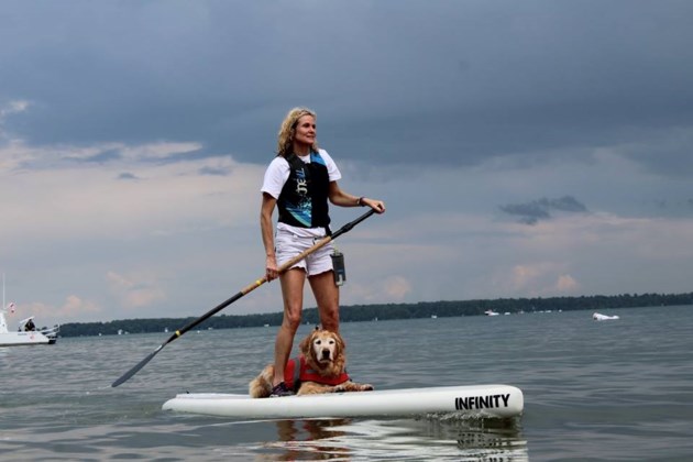Breaking News: Local fundraiser set to doggy paddle on Lake Simcoe
