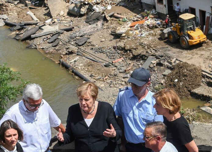 Breaking News: The floods are ‘terrifying’, says Angela Merkel as European death toll rises to 188