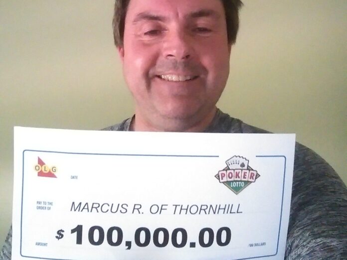 Breaking News: Thornhill man waits for more than a year to collect $100Gs lottery prize
