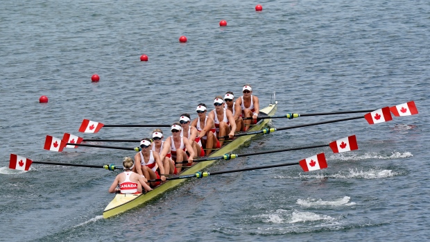 Breaking News: Olympics Canada women’s eight rowing gold medal