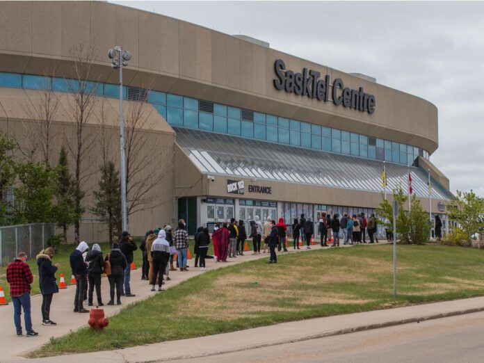 Breaking News: Saskatoon Tribal Council’s vaccine clinic at SaskTel Centre winds down
