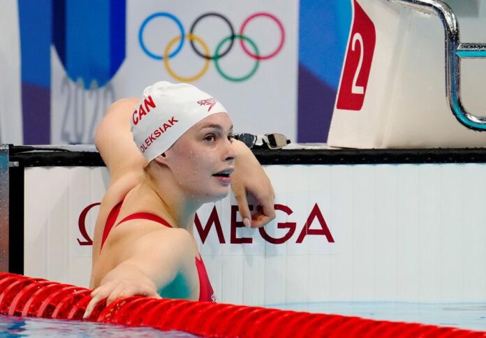Breaking News: Penny Oleksiak misses 100-metre freestyle podium