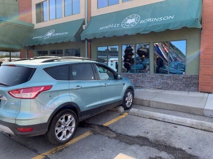 Breaking News: Vehicle smashes into McNally Robinson Booksellers